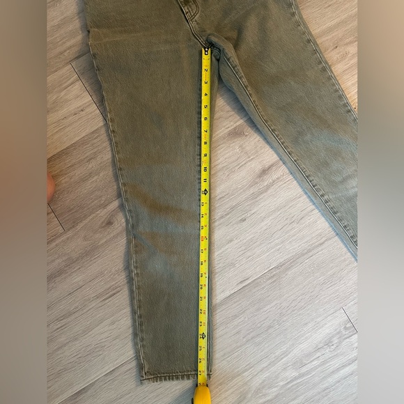 ROLLA’S DUSTERS HIGH RISE SLIM FIT JEANS — SIZE 26 GREEN - Picture 13 of 14